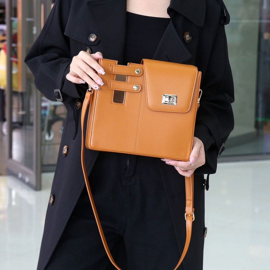 Vegan Leather Shoulder Bag