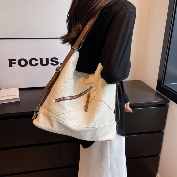 Faux leather bag
