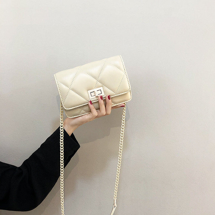 Women's elegant mini crossbody bag with structured design