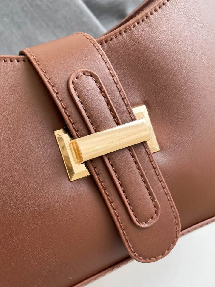 Classic Buckle Shoulder Bag