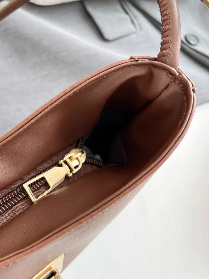 Classic Buckle Shoulder Bag