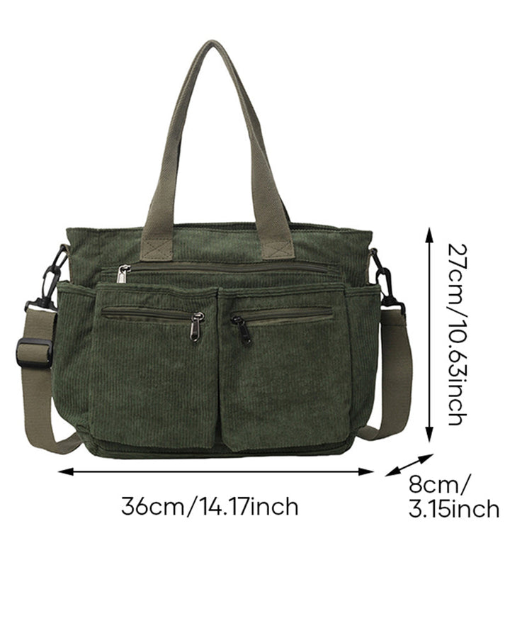 Solid color shopping bag made of railroad fleece
