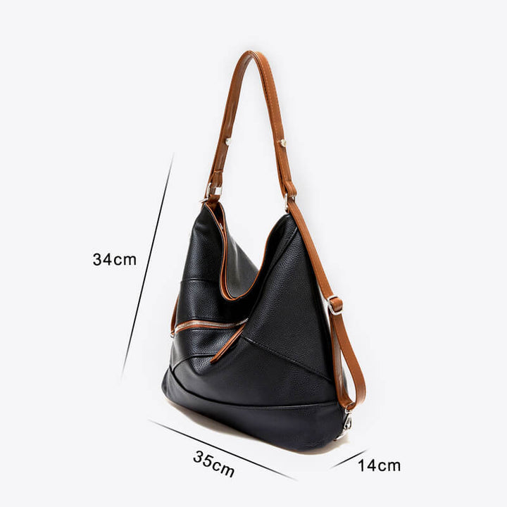 Faux leather bag