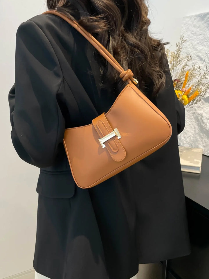 Classic Buckle Shoulder Bag