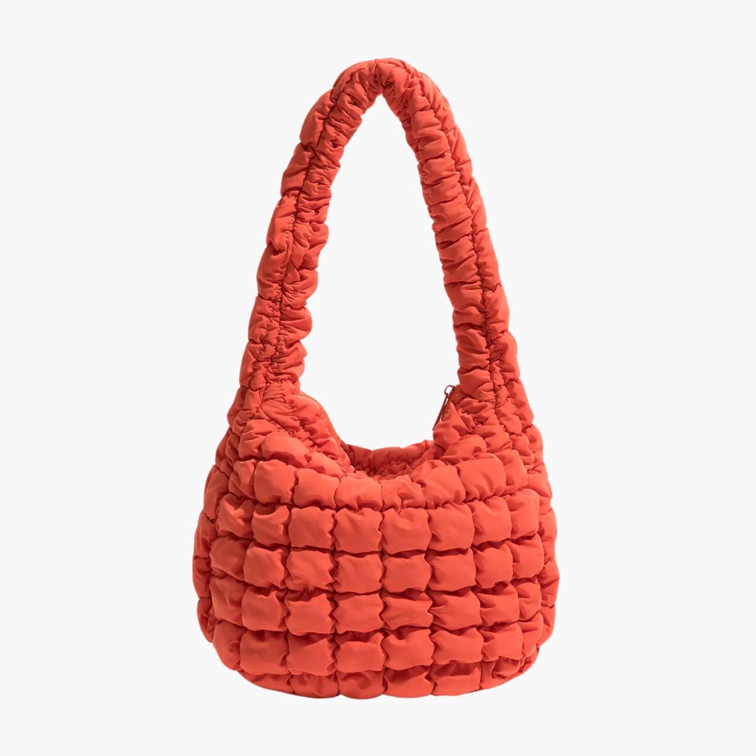 Puffer Crossbody Shoulder Bag for Women - Lightweight and Stylish Handbag