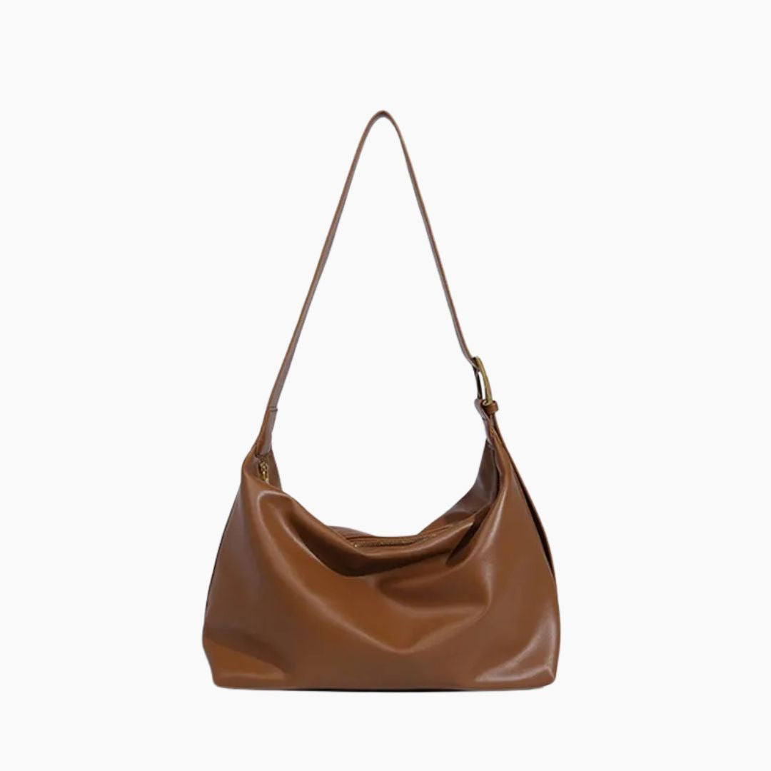 Vegan Leather Shoulder Bag for Women - Stylish and Sustainable Handbag
