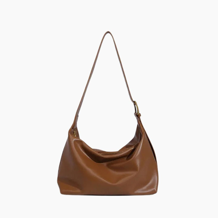 Vegan Leather Shoulder Bag for Women - Stylish and Sustainable Handbag