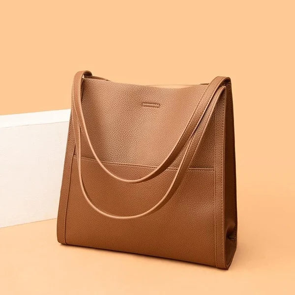 Lederstil-Shoulder Bag