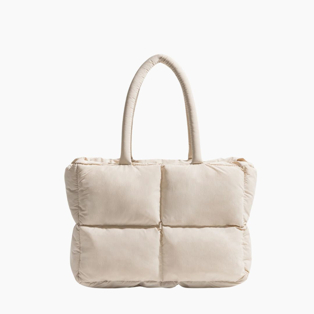 Puffer shoulder bag for ladies - Stylish and spacious shoulder bag