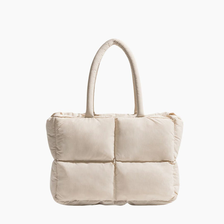 Puffer shoulder bag for ladies - Stylish and spacious shoulder bag
