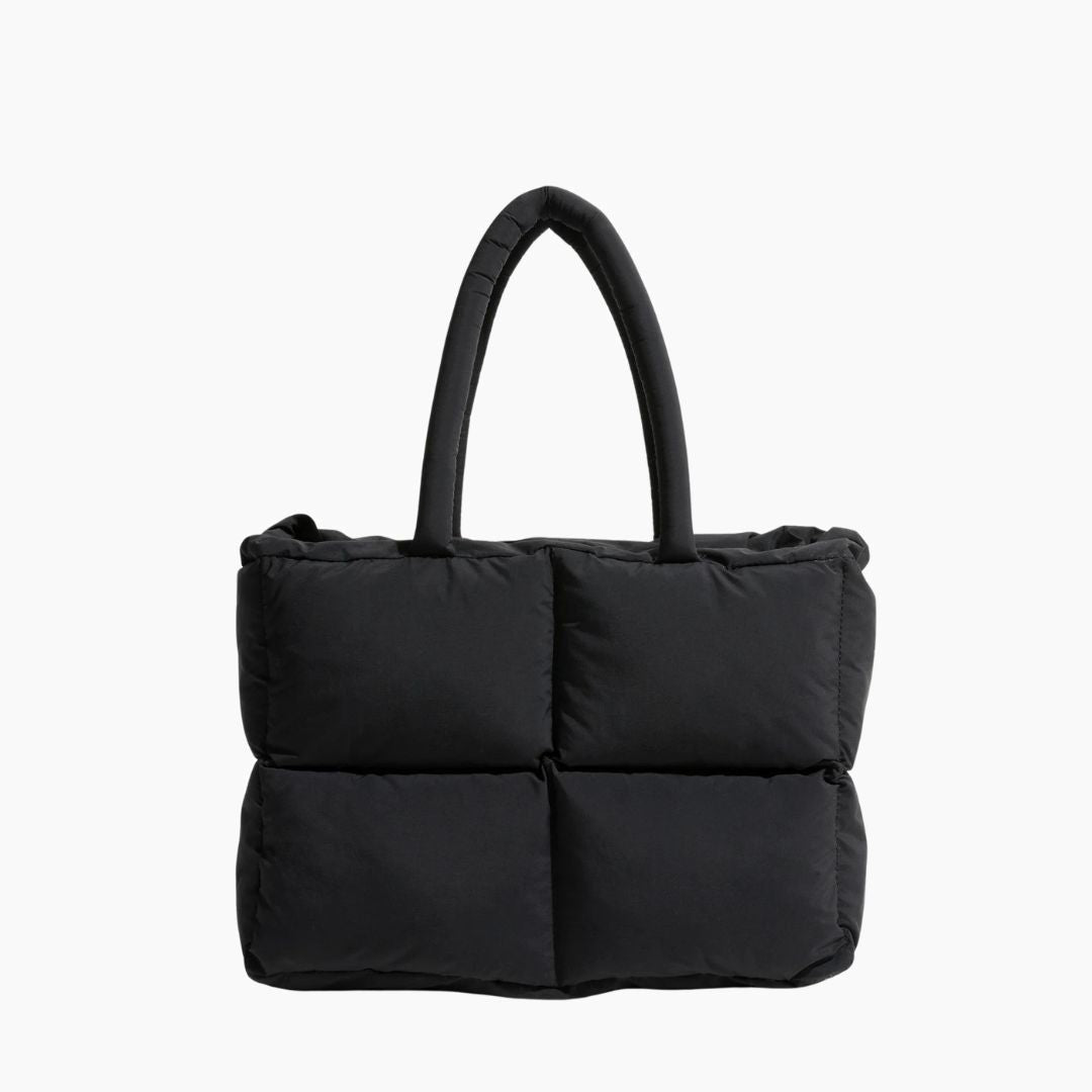 Puffer shoulder bag for ladies - Stylish and spacious shoulder bag