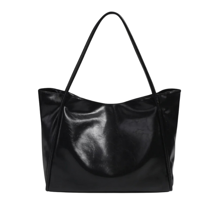Shoulder Handbag in Trendy Leather
