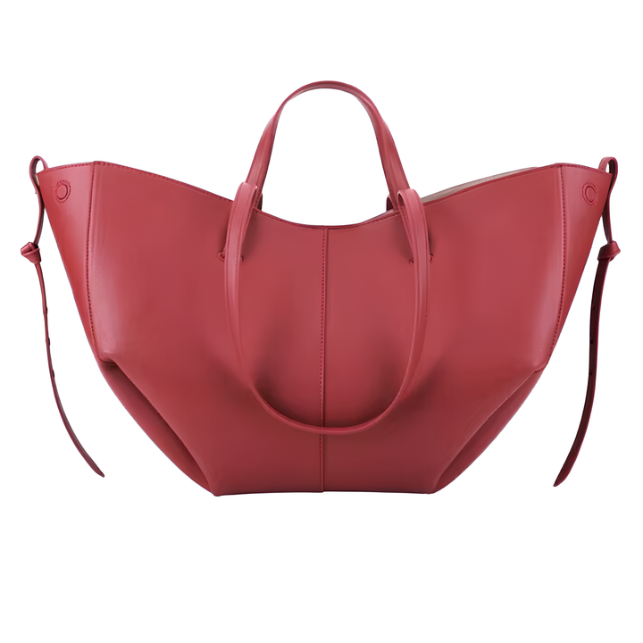 Large Grainy Leather Tote Bag