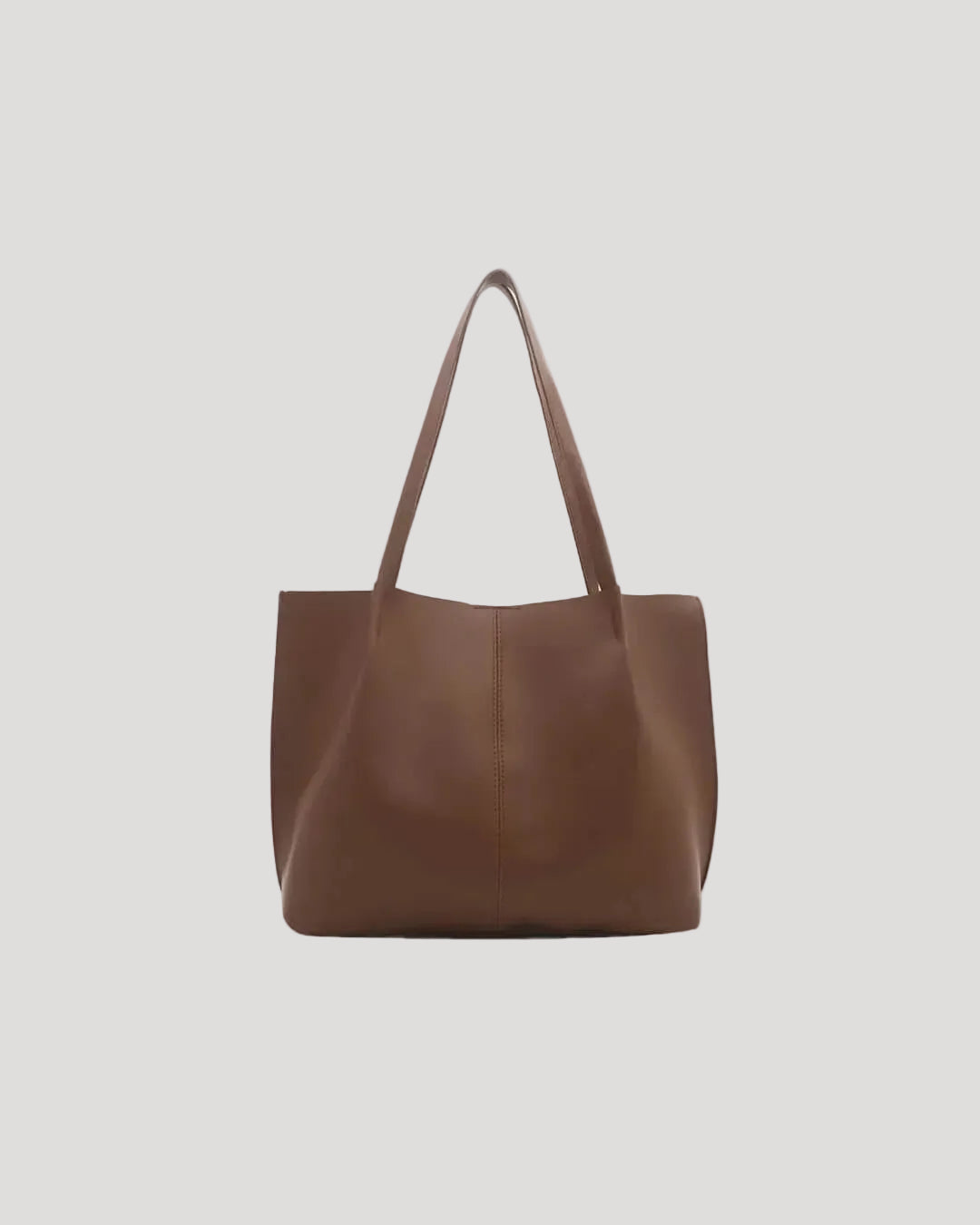 Ladies tote bag with open construction