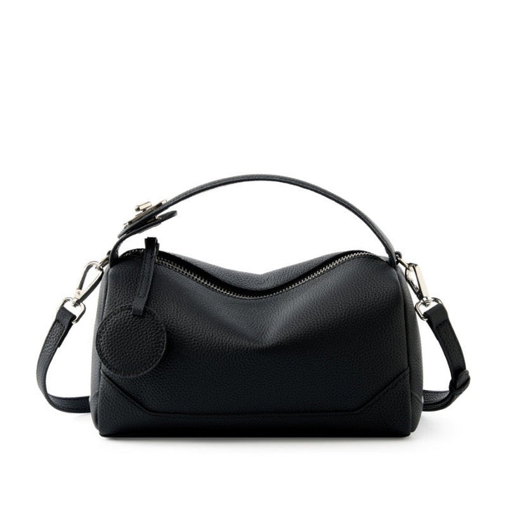 Quilted shoulder bag with shoulder strap