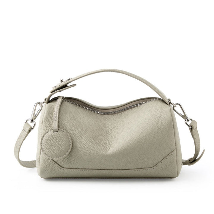 Quilted shoulder bag with shoulder strap