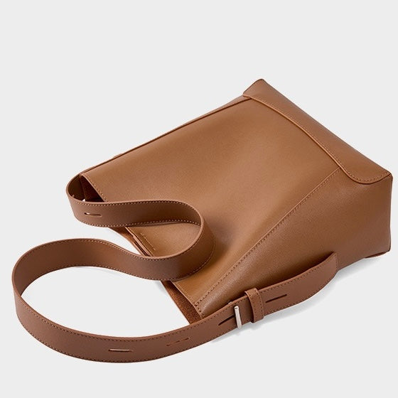 Women's Bucket Bag, Shoulder Bag with Inner Zipper Pocket