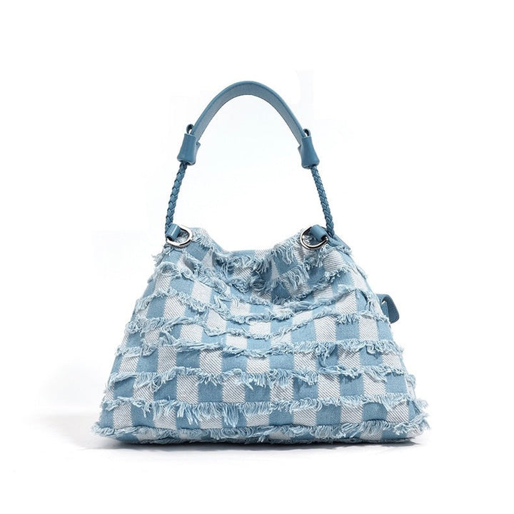 Fringe Bucket Bag with detachable mini pouch
