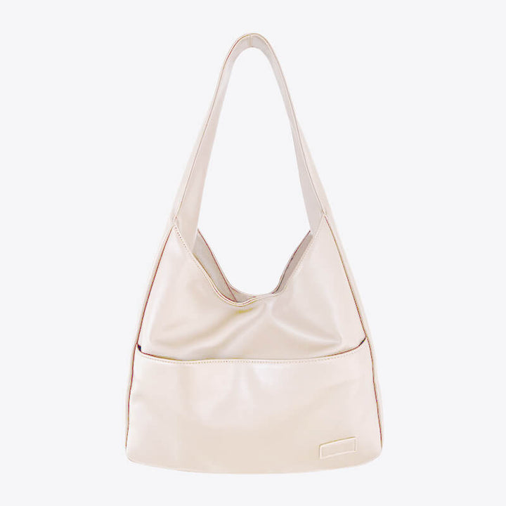 Hobo crossbody bag made of synthetic leather courier bag