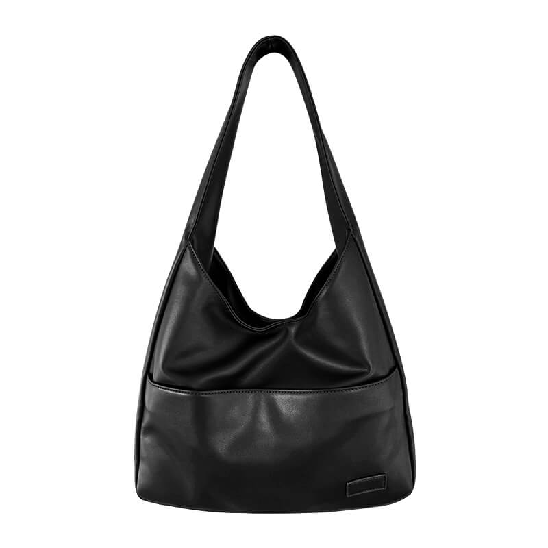 Hobo crossbody bag made of synthetic leather courier bag