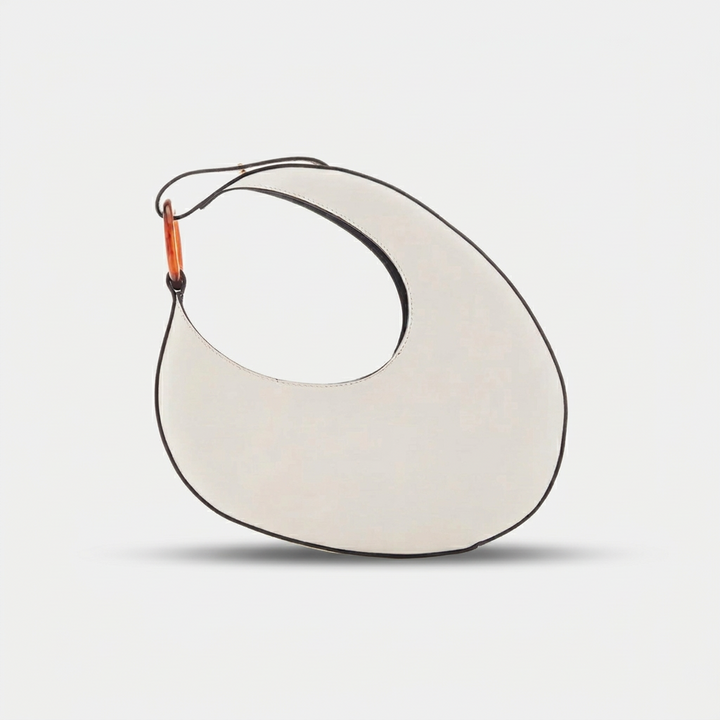 Vegan Leather Moon Bag for Women