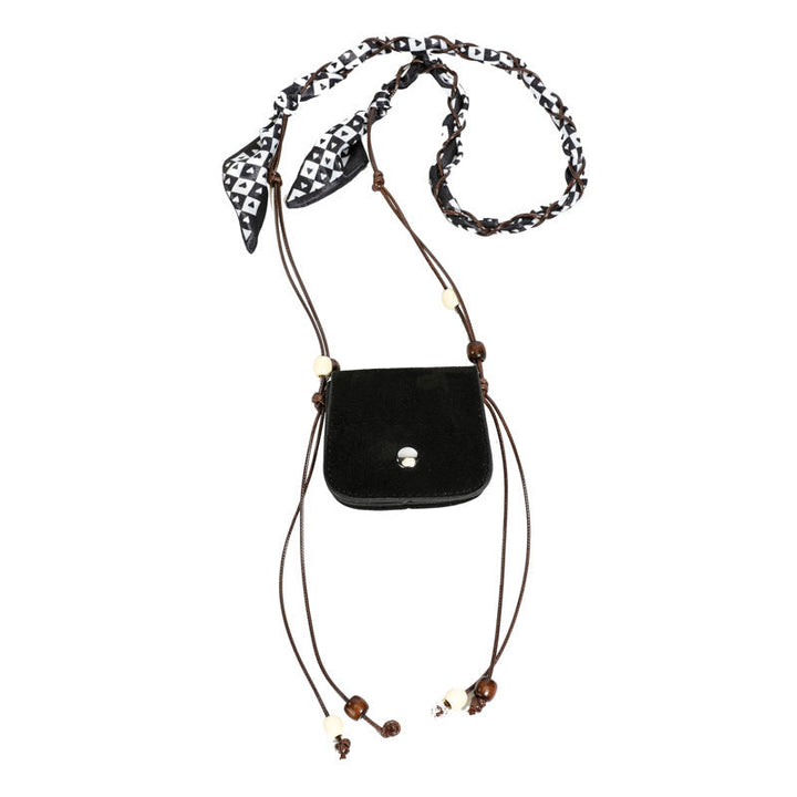 Women's mini handbag with adjustable chain strap and customizable design