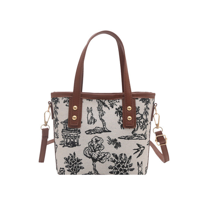Ladies mini bag with unique animal motif