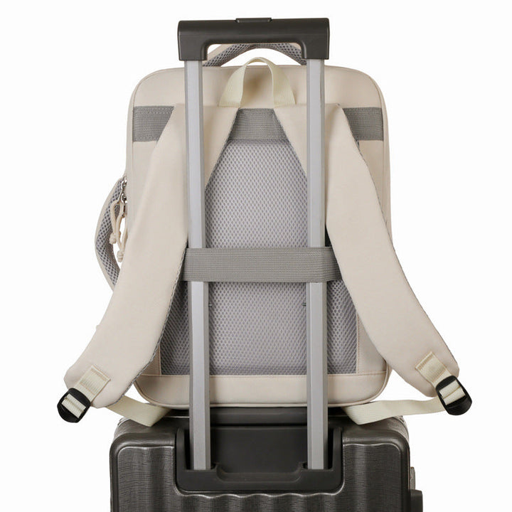 Elegant Laptop Backpack with Versatile Organizational Compartments