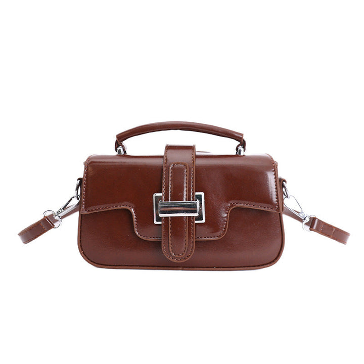 Women's handbag made of high-quality faux leather with detachable shoulder strap