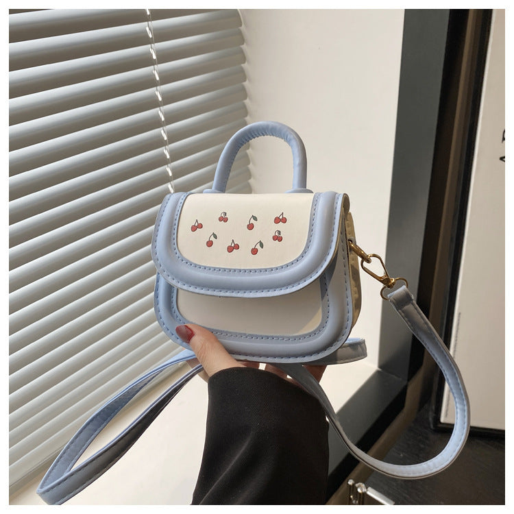 Ladies Mini-Handbag with playful cherry motif