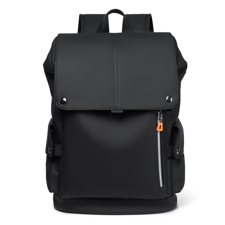 Urban Backpack with Innovative Folding Closure and Versatile Storage Options