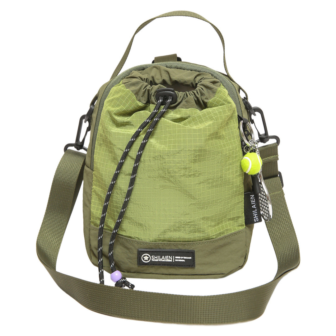 Versatile Drawstring School Backpack