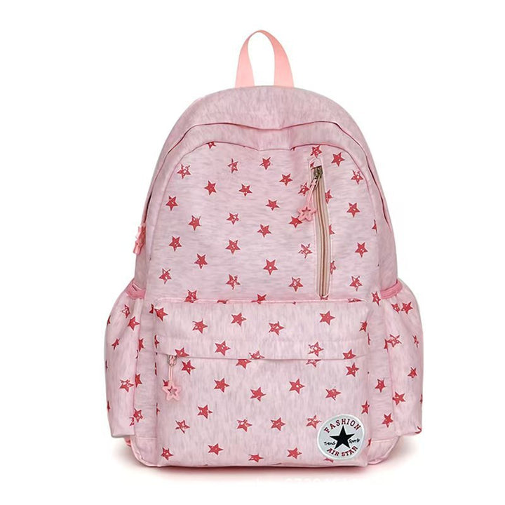 Star-Patterned Outdoor Backpack