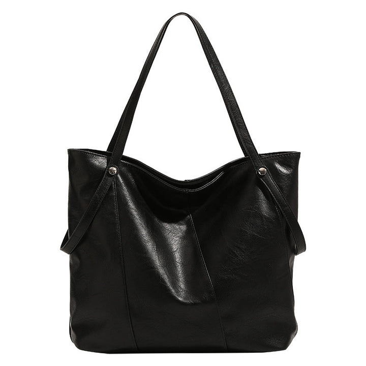 Women stylish XXL tote with elegant structure