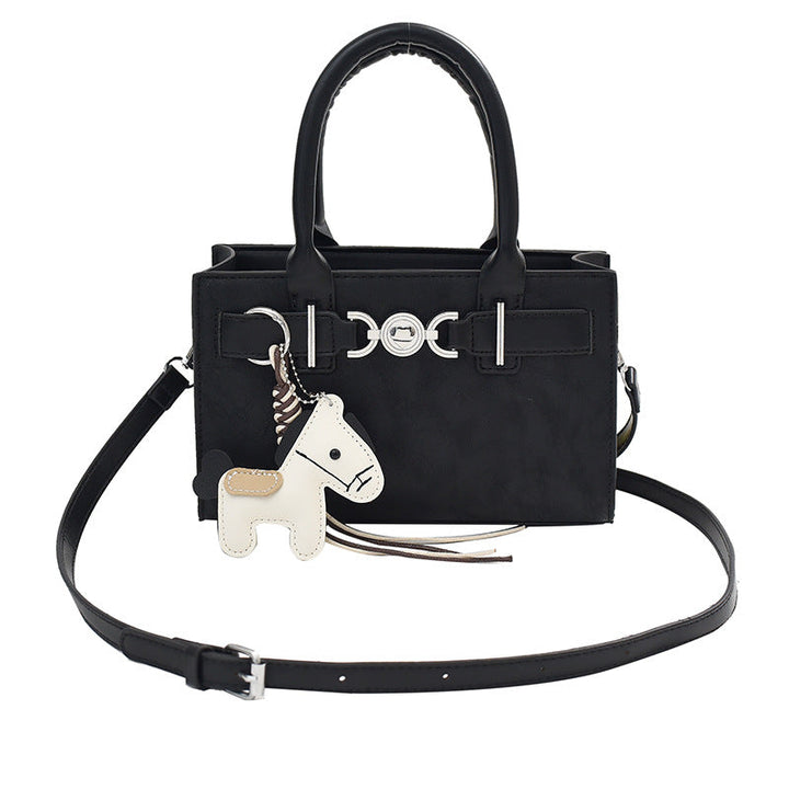 Ladies Mini Handbag with Charming Pendant
