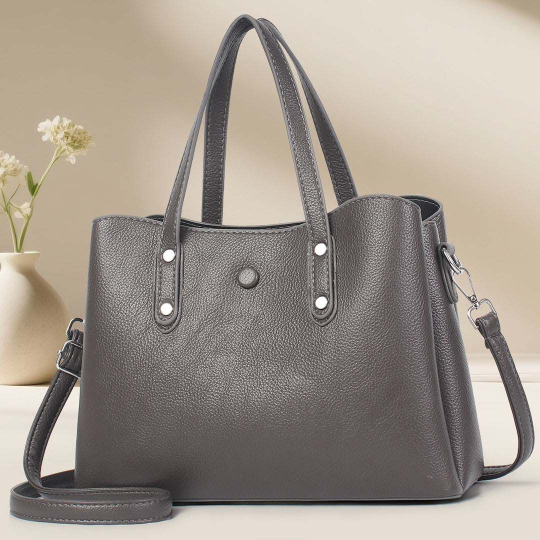 Ladies structured tote bag