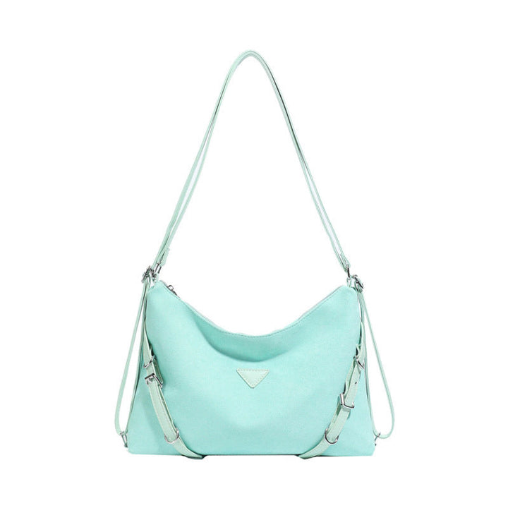 Women's shoulder bag with removable shoulder strap and modern design