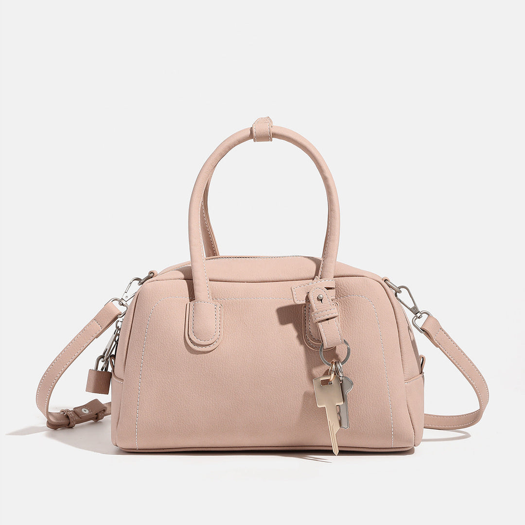 Women's handbag with removable and adjustable shoulder strap