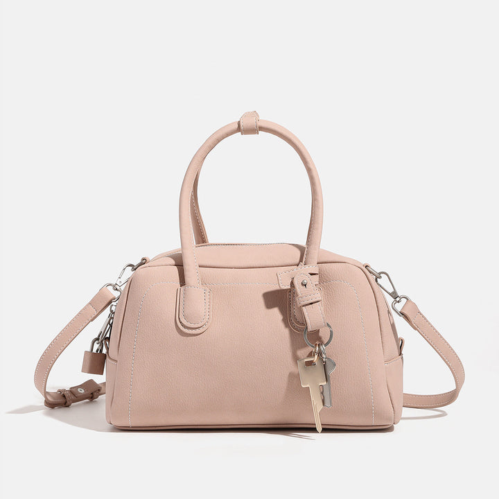 Women's handbag with removable and adjustable shoulder strap