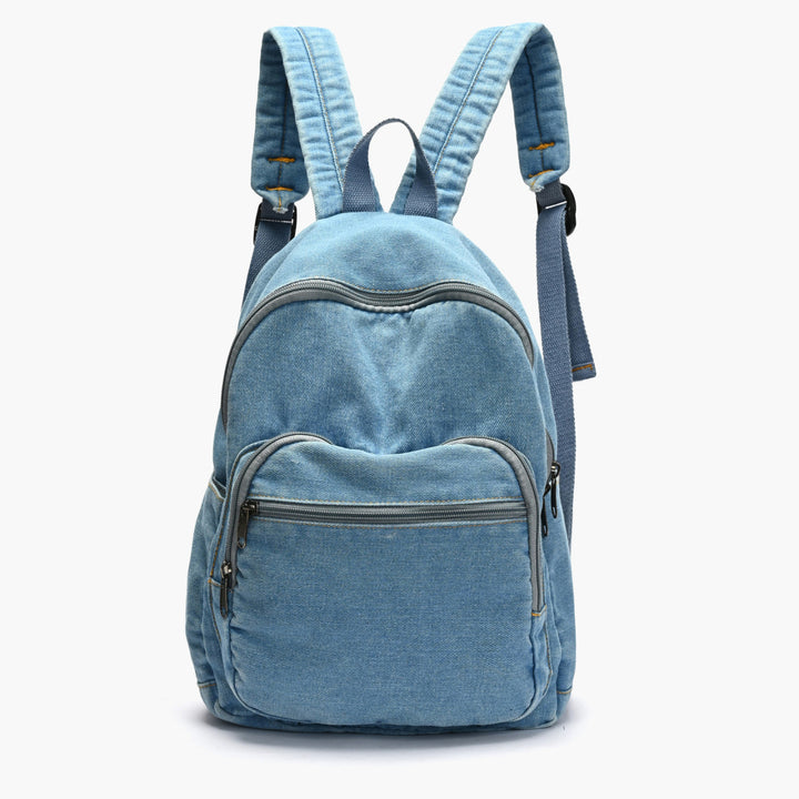 Casual Denim Backpack