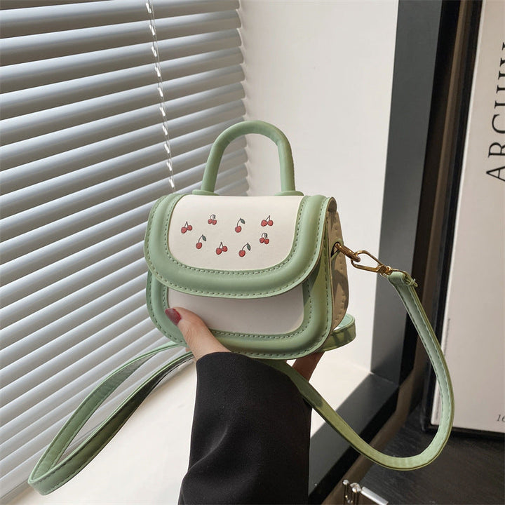 Ladies Mini-Handbag with playful cherry motif