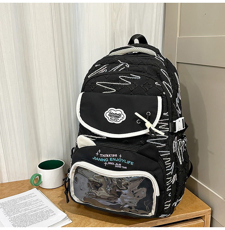 Multi-Functional College School Backpack