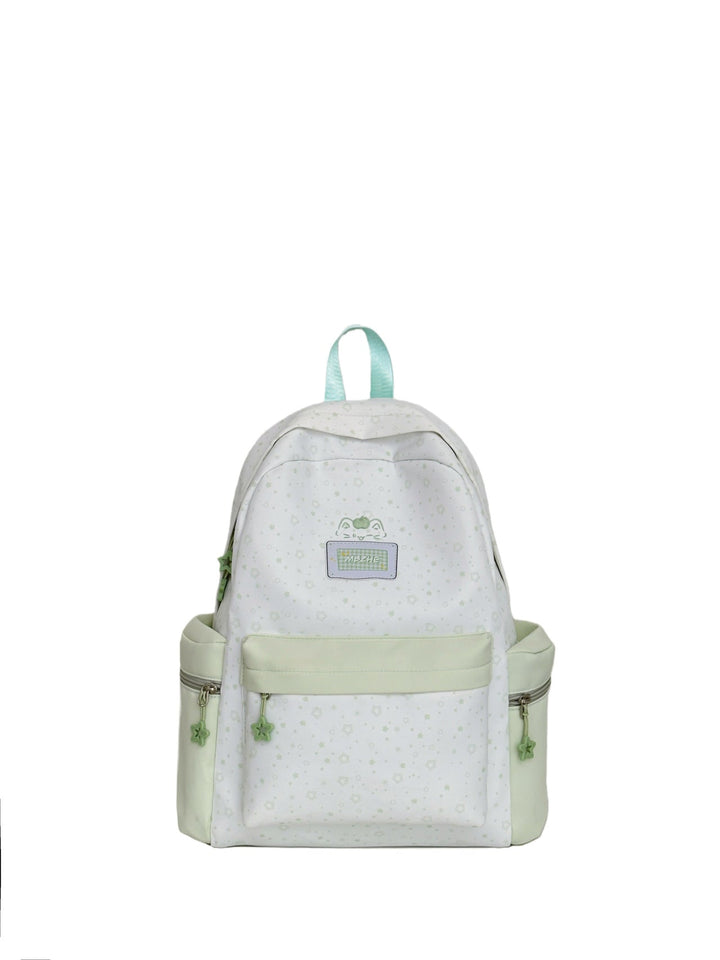 Starry Patterned School Backpack