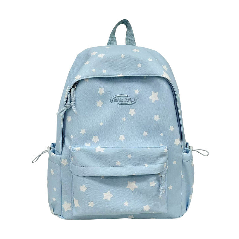 Star-Patterned Lightweight Backpack
