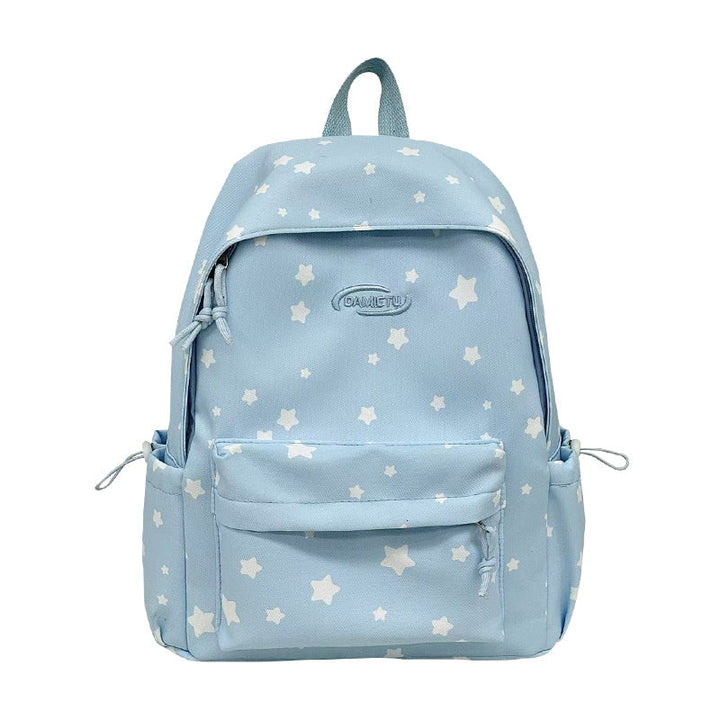 Star-Patterned Lightweight Backpack