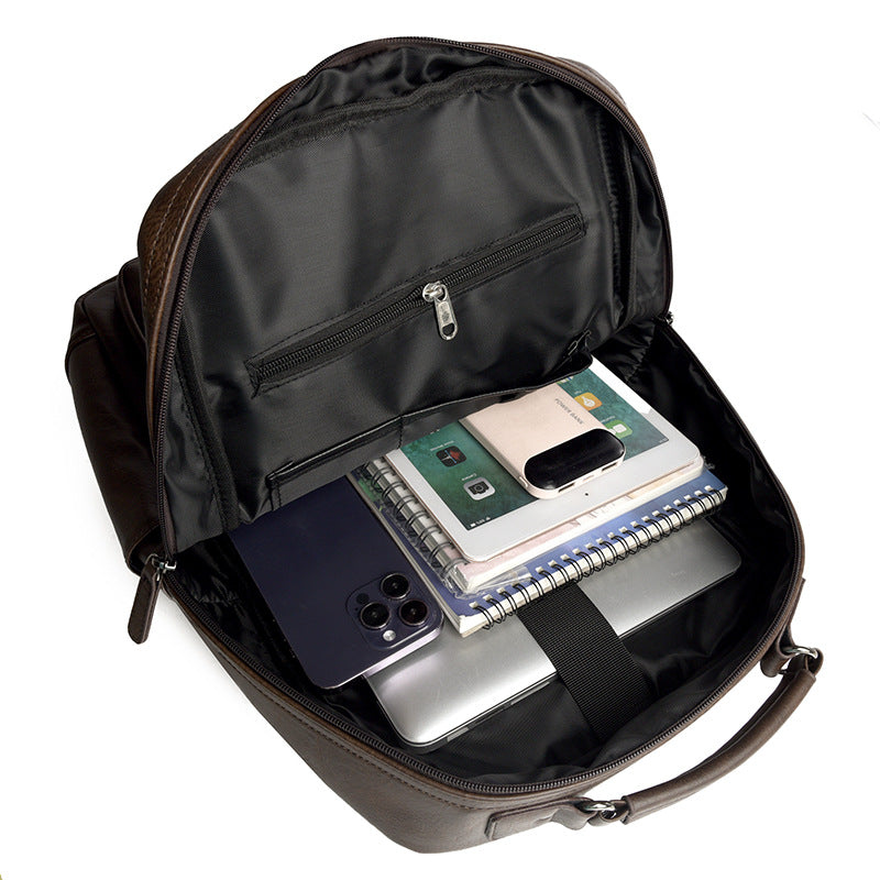 Premium Leather Organizer Backpack Cardanzo