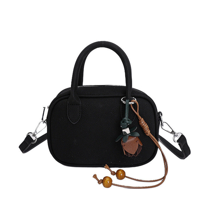 Women's Mini-Handbag with Detachable Shoulder Strap and Elegant Design