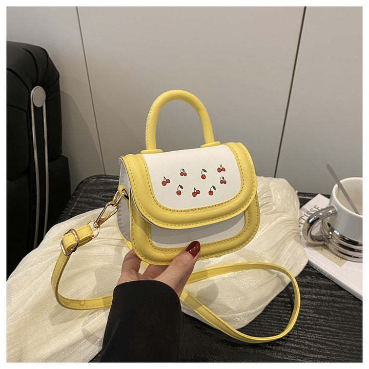 Ladies Mini-Handbag with playful cherry motif
