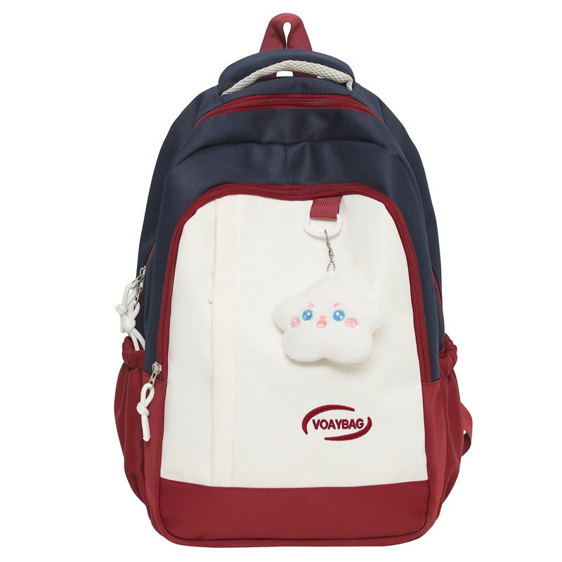 Trendy Multi-Pocket School Backpack
