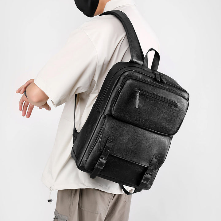Stylish Leather Backpack Cardanzo